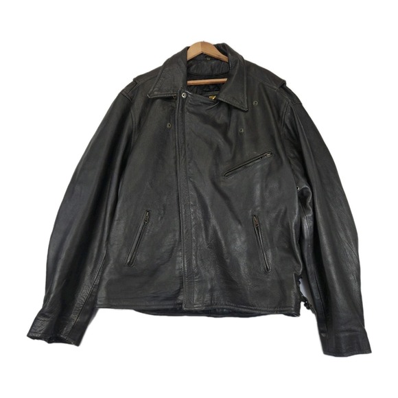 Universal Rider Jackets & Blazers - VtgUniversal Rider Leather Motorcycle Jacket 3XL With Thinsulate‎ Liner YKK Zipp